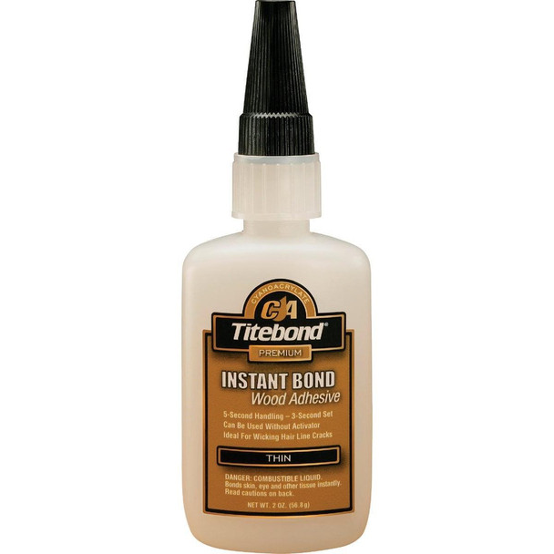 6201 Titebond 2 Oz. Instant Bond Thin Viscosity CA Wood Glue