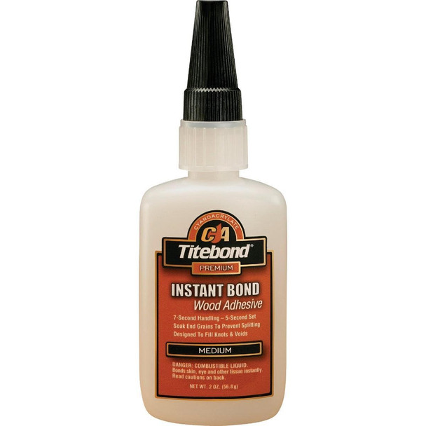 6211 Titebond 2 Oz. Instant Bond Medium Viscosity CA Wood Glue