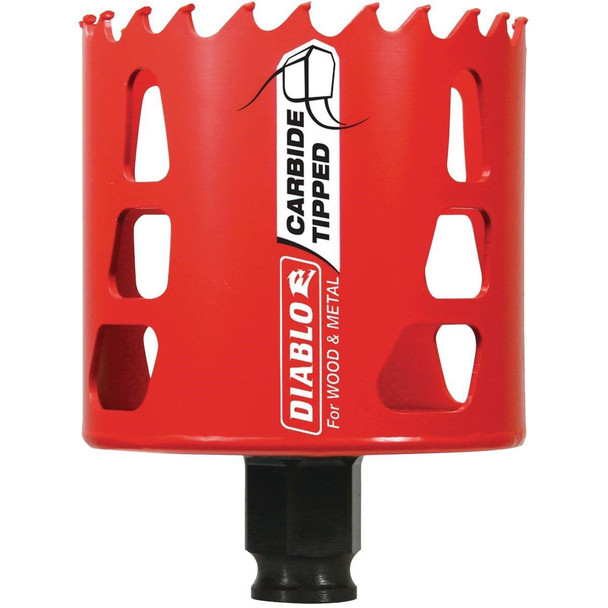 DHS2750CT Diablo 2-3/4 In. Carbide-Tipped Hole Saw
