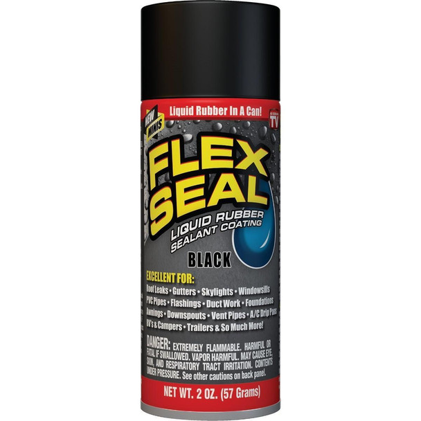 FSBLKMINI FLEX SEAL 2 Oz. Mini Spray Rubber Sealant, Black