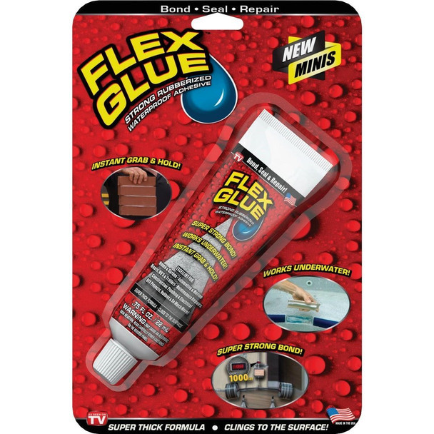 GFSWHTMINI Flex Glue .75 Oz. White Multi-Purpose Adhesive