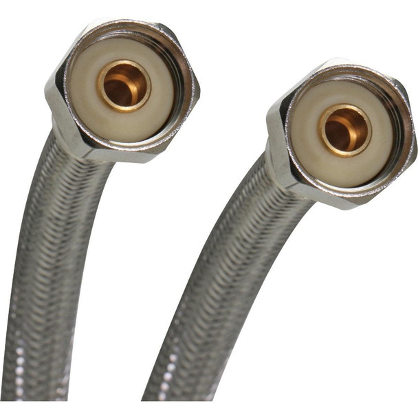 B4F16U Fluidmaster Fits-All 16 In. L. Stainless Steel Faucet Connector