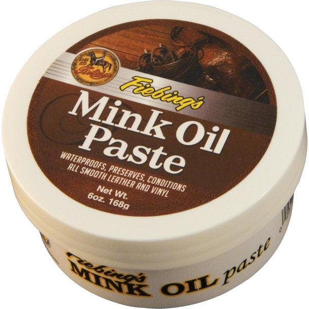 MOIL00P006Z Fiebing's 6 Oz. Mink Oil Paste