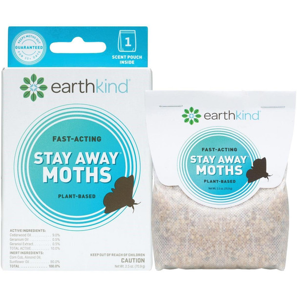 SA1P8DMOT Earth Kind Stay Away 30 to 60-Day Natural Moth Repellent Refill Pouch