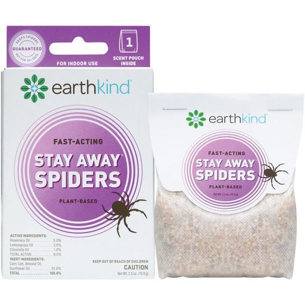 SA1P8DSPD Earth Kind Stay Away 30 to 60-Day Natural Spider Repellent Refill Pouch