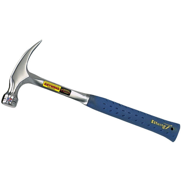 E3-12S Estwing 12 Oz. Smooth-Face Rip Claw Hammer with Nylon-Covered Steel Handle