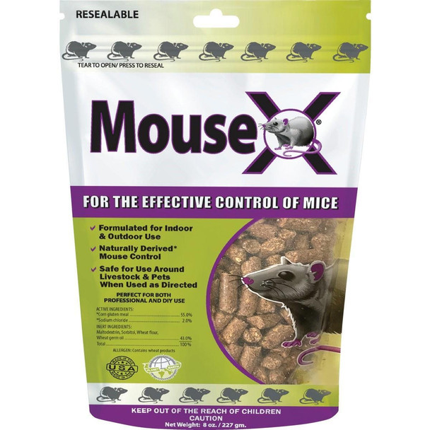 620200-6D MouseX Pellet Mouse Killer, 8 Oz.