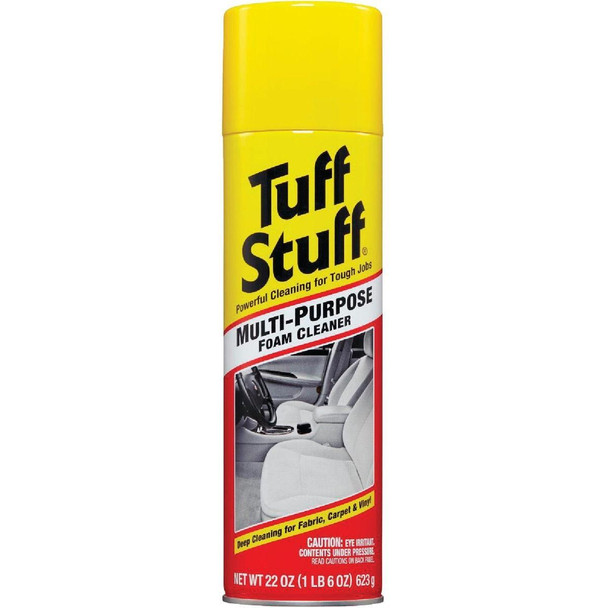 13147WB Armor All Tuff Stuff 22 Oz. Foam Aerosol Multi Purpose Auto Interior Cleaner