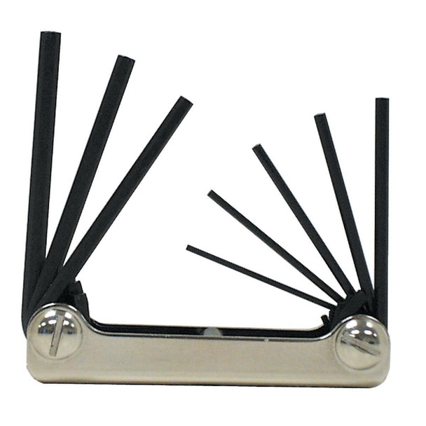 20811 Eklind Fold Up Hex Key Set,Set # 81,Hex Keys,.050"-5/32"