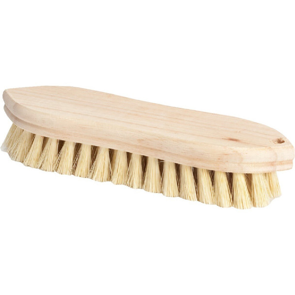 11620 DQB 9 In. Tampico Bristle Hardwood Scrub Brush