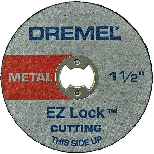 EZ456 Dremel 1-1/2 In. EZ Lock Metal Cut-Off Wheel, (5-Pack)