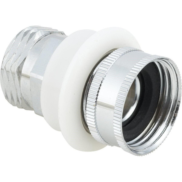 W-1150LF 3/4" Male Hose Thread to Female Personal Shower Hose Connector Faucet Adapter