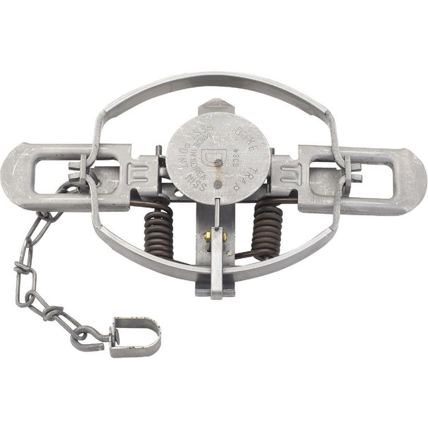 0500 Duke Traps 6 In. Jaw Spread Steel Coil Spring Beaver, Bobcat, Coyote, & Lynx Trap