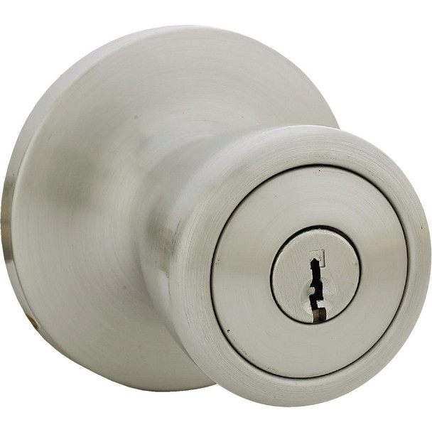 TR600B Steel Pro Satin Chrome Entry Door Knob
