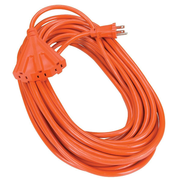 OP-JTW-143-50-OR 50 Ft. 14/3 Extension Cord with Powerblock