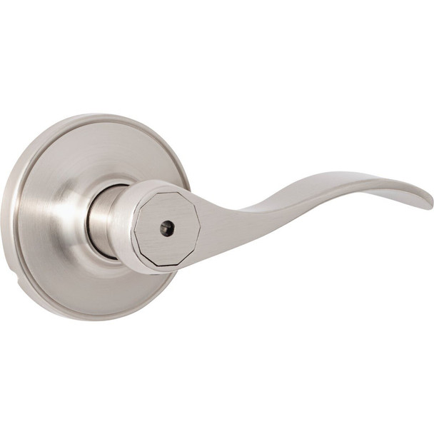 LC2X201B Steel Pro Brushed Nickel Privacy Door Lever