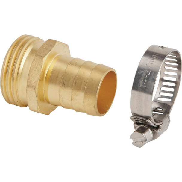 GB9412-3/4" Best Garden 3/4 In. Male Brass Hose End Repair Hose Coupling