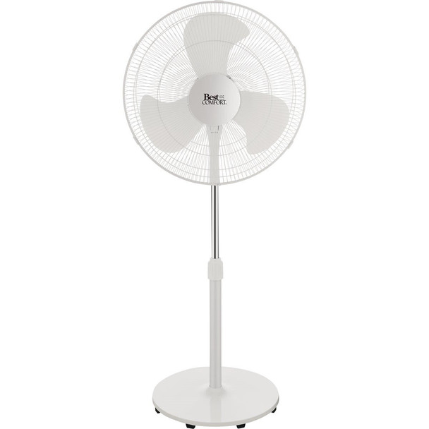 FS45-19M Best Comfort 18 In. 3-Speed 30 In. to 36 In. H. Oscillating Pedestal Fan