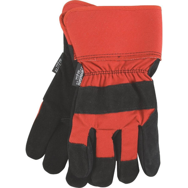 750813 Men's Medium Leather Winter Work Glove