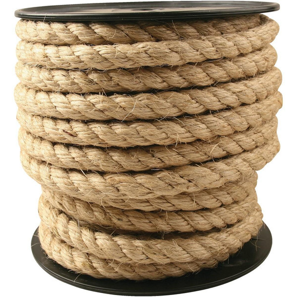 748249 3/4 In. x 75 Ft. Tan Sisal Fiber Rope