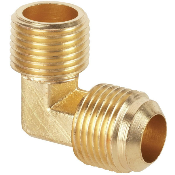 458999 5/8 In. x 1/2 In. MIP 90 Deg. Flare Brass Elbow (1/4 Bend)