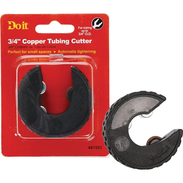 491551 Spring Loaded 3/4 In. Copper Tubing Cutter