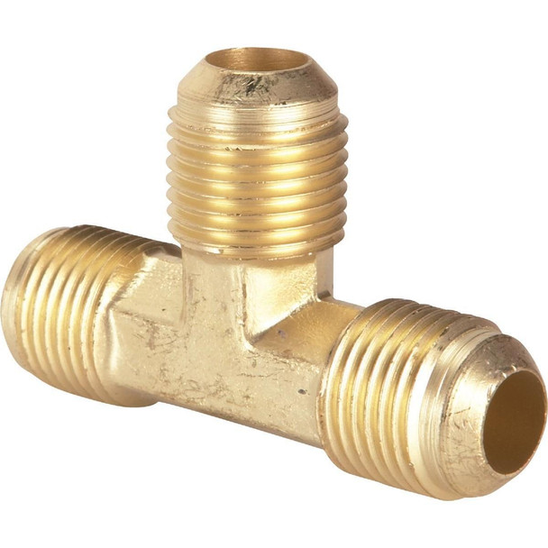 458720 3/8 In. Flare Brass Tee