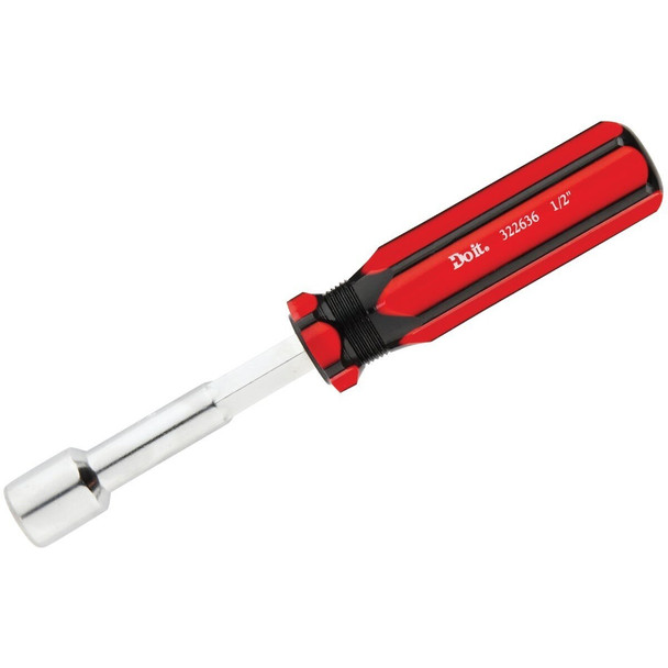 322636 Standard 1/2 In. Nut Driver with 3 In. Solid Shank