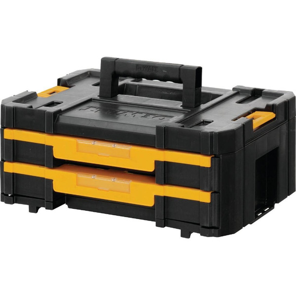DWST17804 DEWALT TSTAK Case Toolbox with Two Drawers, 16-1/2 Lb. Capacity