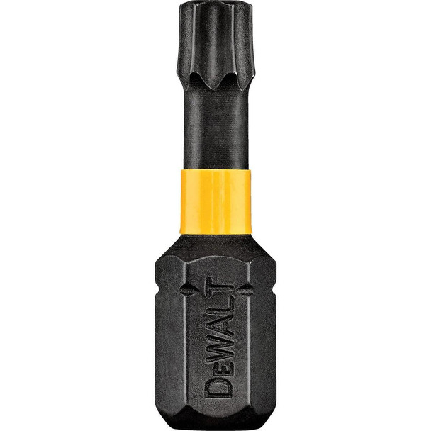 DWA1TS10IR2 DEWALT FlexTorq 1 In. T10 TORX Security Insert Impact Screwdriver Bit (2-Pack)