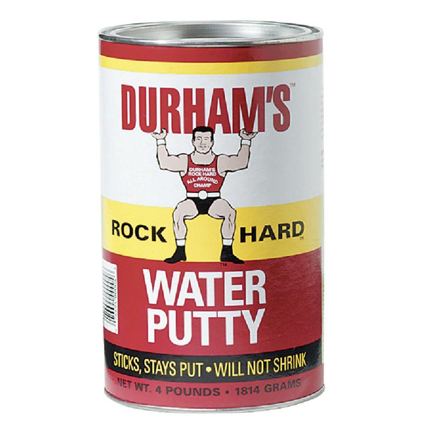RHWP4 Durham's Rock Hard 4 Lb. Can Powder Water Putty