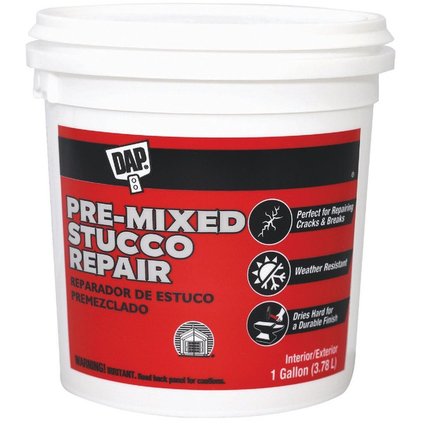 60817 DAP 1 Gal. Pre-Mixed Stucco Patch