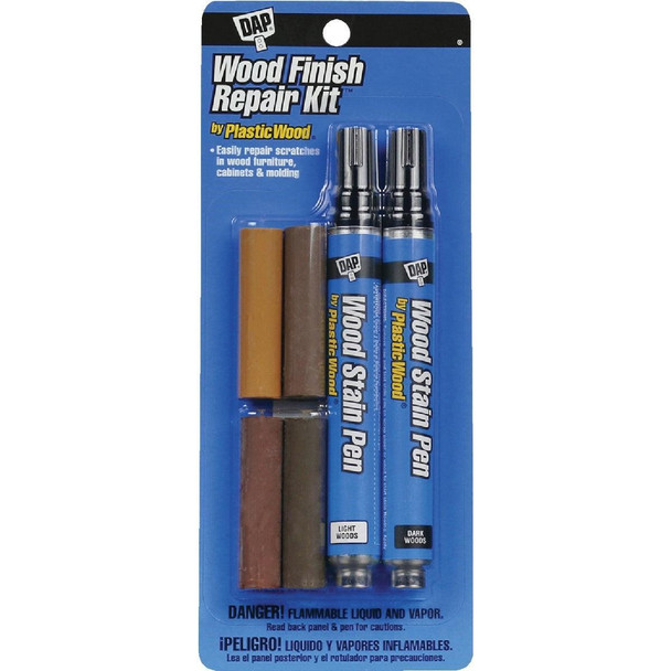 04100 DAP Plastic Wood 6-Color Wood Finish Repair Kit