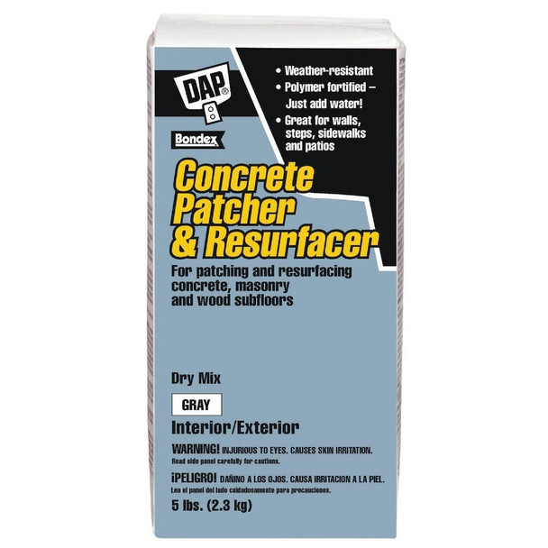 10466 Dap Bondex 5 Lb Dry Mix - Gray Concrete Patch