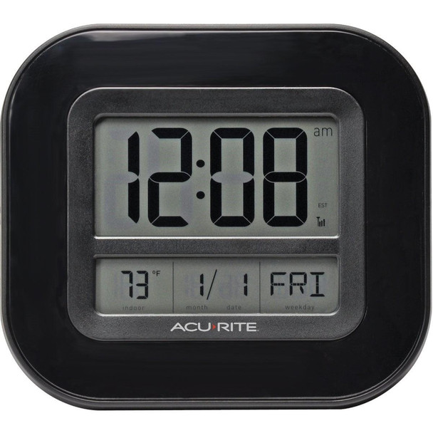 75172 AcuRite Atomic Digital Wall Clock
