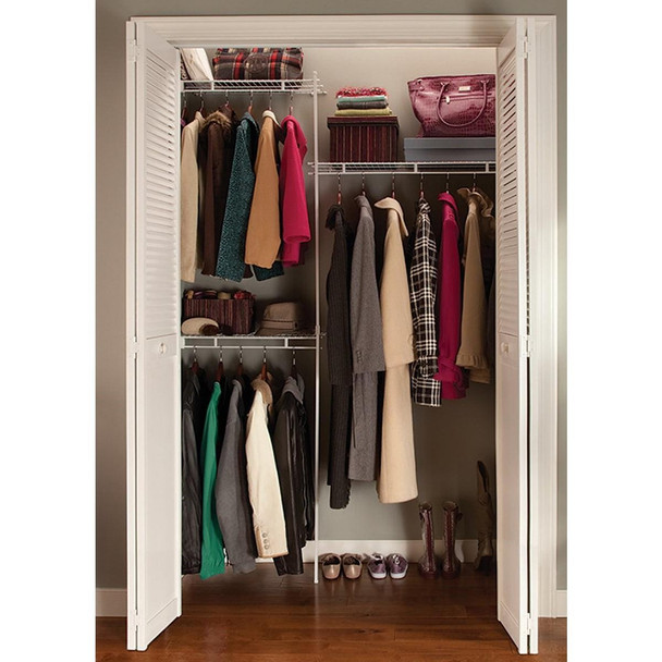 164000 ClosetMaid 5 Ft. Shelf & Rod Closet System