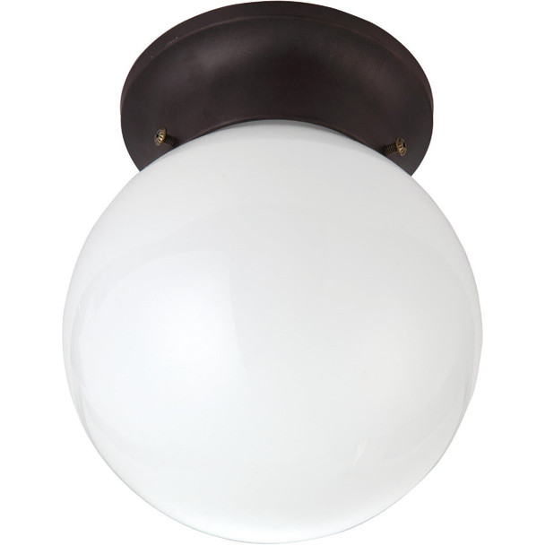 ICL9ORB Home Impressions 6 In. Oil Rubbed Bronze Incandescent Flush Mount Ceiling Light Fixture