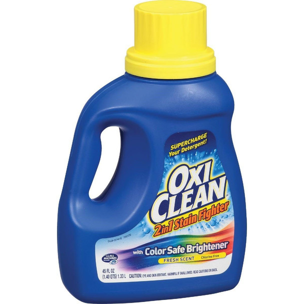 33746 OxiClean 45 Oz. Color Boost Color Brightener plus Stain Remover Liquid