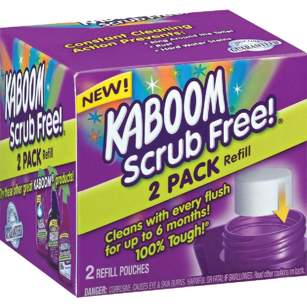 35261 Kaboom Scrub Free Toilet Cleaner Refill (2-Pack)