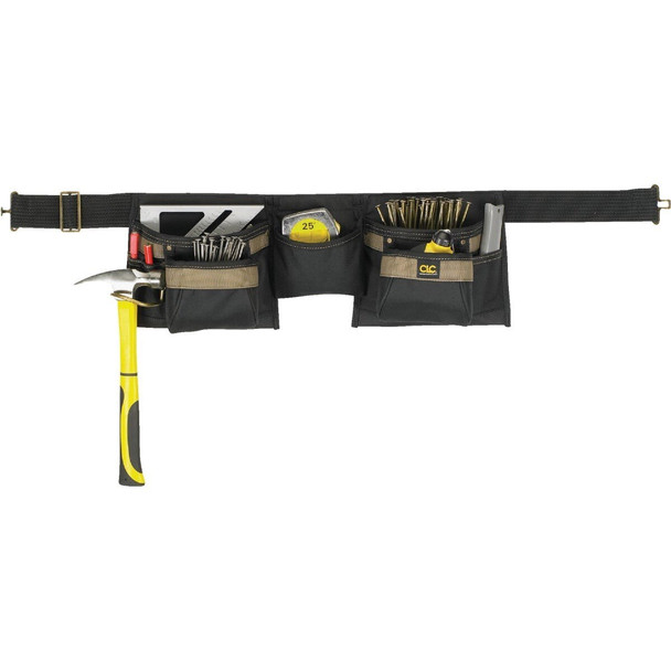 1370 CLC 8-Pocket Polyester & Ballistic Nylon Carpenter Apron