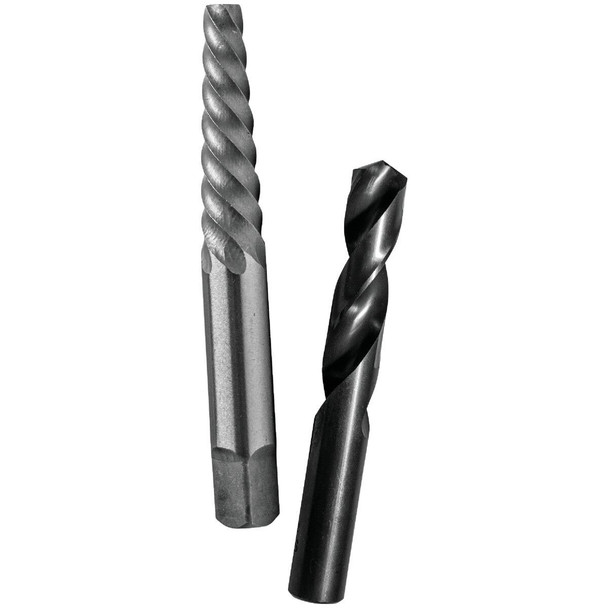 73506 Century Drill & Tool #6 Spiral Flute Screw Extractor & Drill Bit Combo