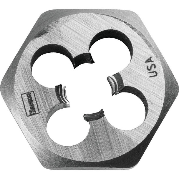 98213 Century Drill & Tool 5/8-11 National Coarse 1-7/16 In. Across Flats Fractional Hexagon Die