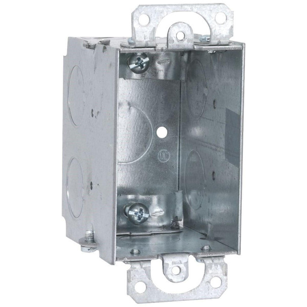G602-R-UPC Southwire 1-Gang Steel Welded Wall Box