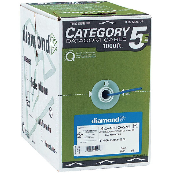 962634606 Coleman Cable 1000 Ft. 24 AWG Voice & Data Multi-Line Wire