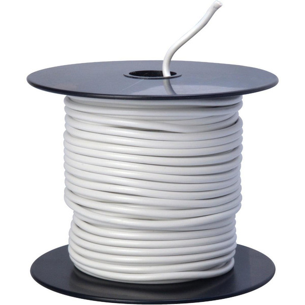 55669023 ROAD POWER 100 Ft. 14 Ga. PVC-Coated Primary Wire, White