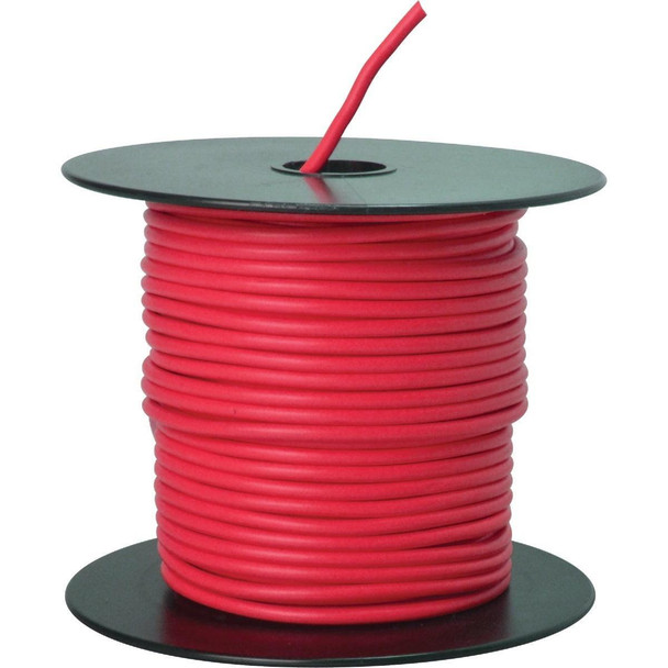 55669123 ROAD POWER 100 Ft. 14 Ga. PVC-Coated Primary Wire, Red