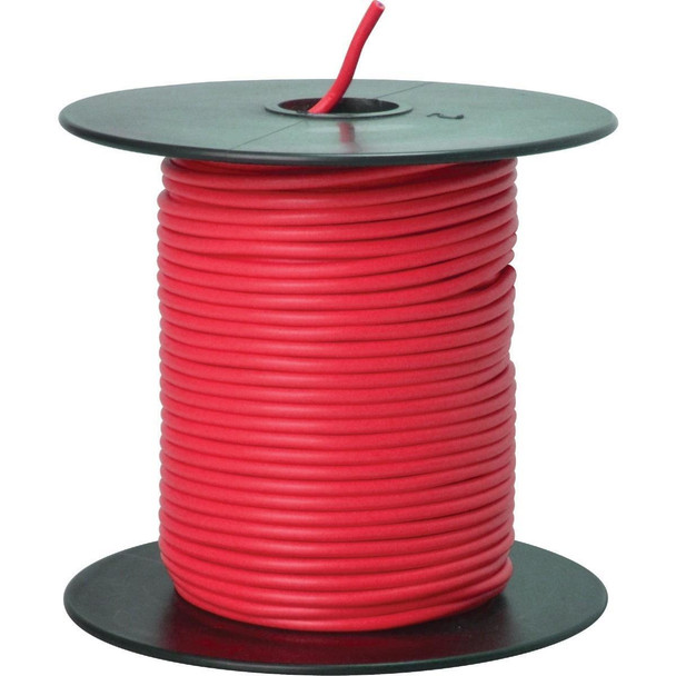 55667423 ROAD POWER 100 Ft. 18 Ga. PVC-Coated Primary Wire, Red