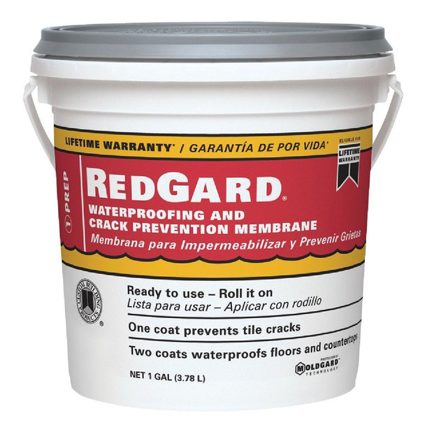 LQWAF1-2 RedGard 1 Gal. Elastomeric Waterproofing Membrane