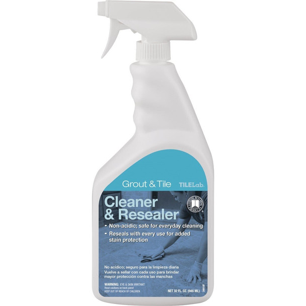 TLOSRAQT-3 TileLab 1 Qt. OneStep Tile & Grout Cleaner & Resealer