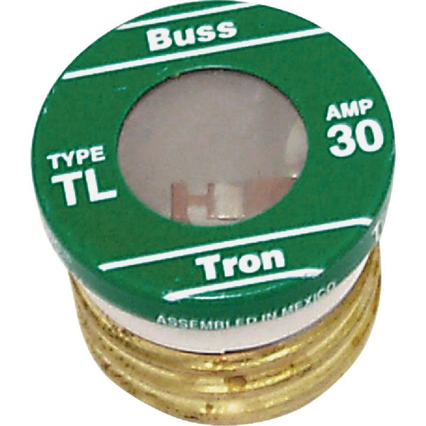 TL-30PK4 Bussmann 30A TL Time-Delay Plug Fuse (4-Pack)